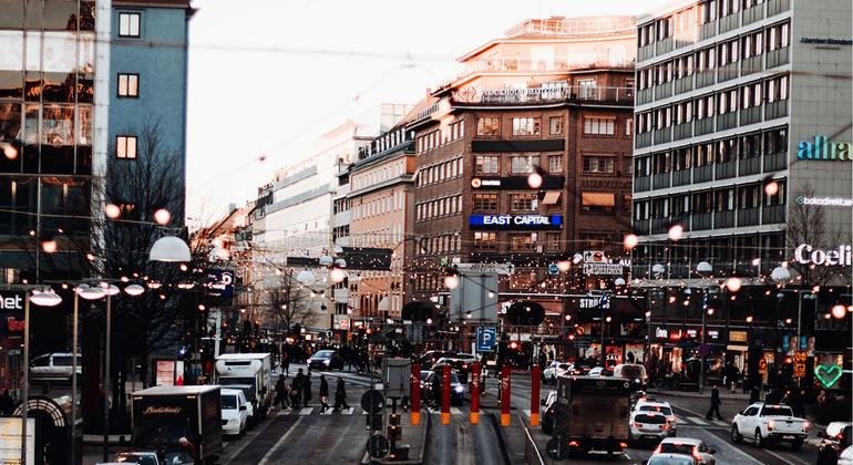 Стокгольм, столица Швеции.